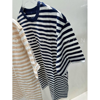 Sét 2 áo thun kẻ GAP xuất dư