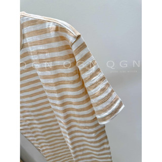 Sét 2 áo thun kẻ GAP xuất dư