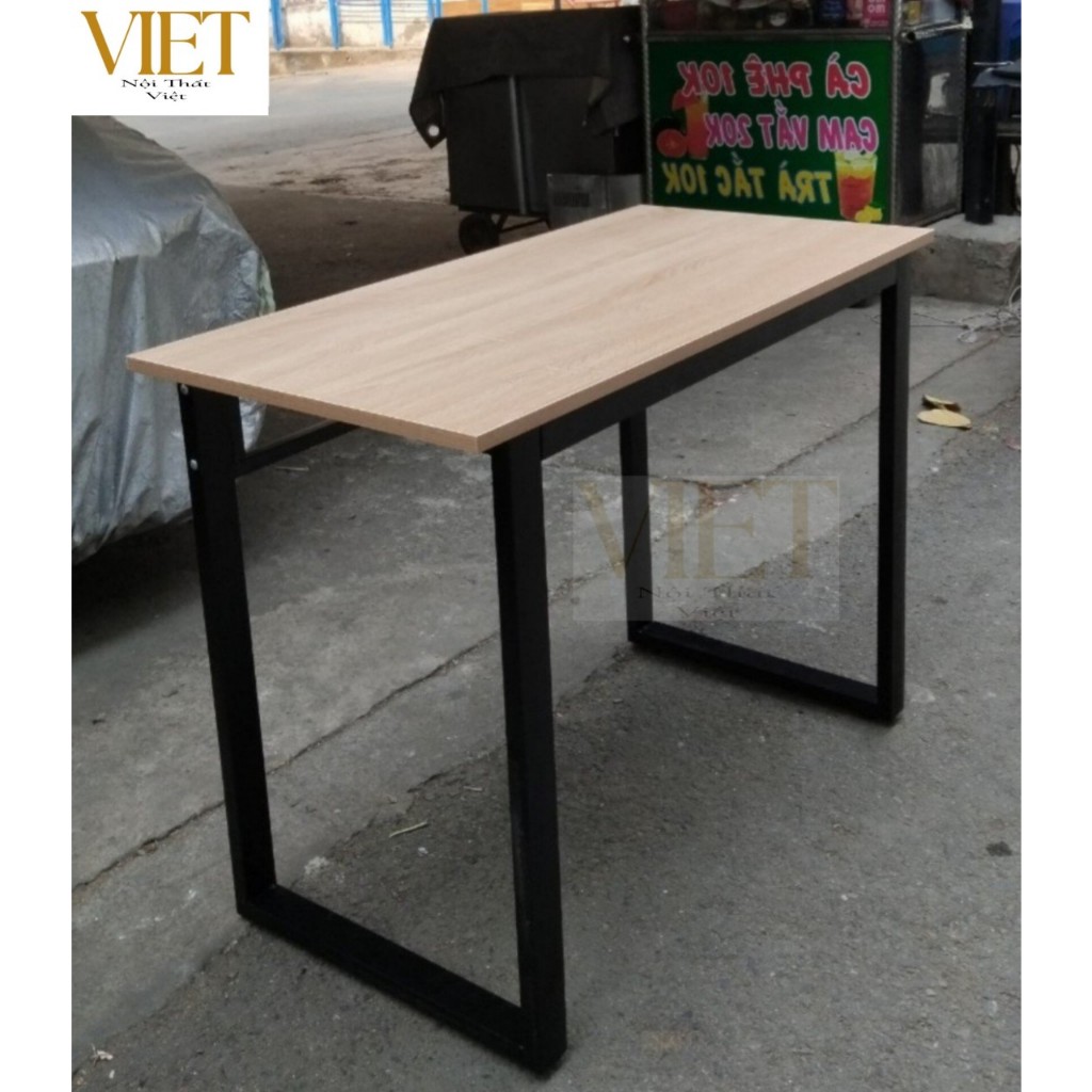 Bàn làm việc, bàn học chữ Z K U mặt gỗ MDF chân sắt sơn tĩnh điện | BigBuy360 - bigbuy360.vn