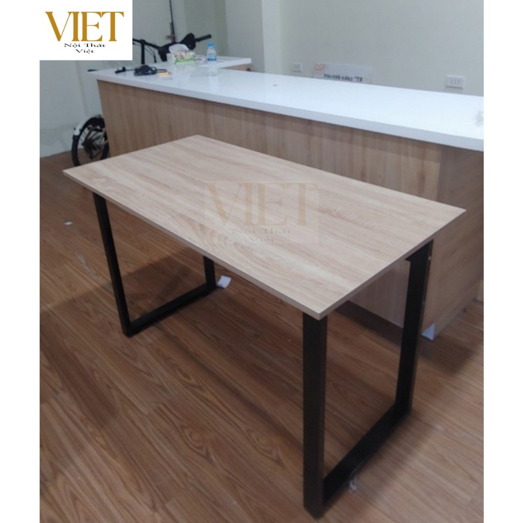 Bàn làm việc, bàn học chữ Z K U mặt gỗ MDF chân sắt sơn tĩnh điện | BigBuy360 - bigbuy360.vn