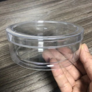 Hộp mica tròn 3 size [ Set 5 Hộp]
