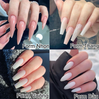 NailBox móng úp thiết kế sẵn Mẫu Đen Mây