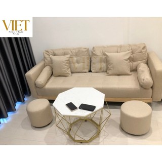 Sofa băng, sofa phòng khách hiện đại, sofa vải bố mịn chất lượng