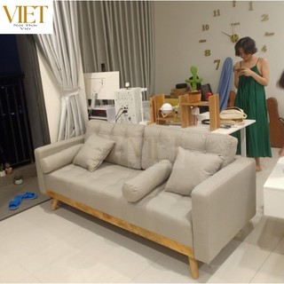 Sofa băng, sofa phòng khách hiện đại, sofa vải bố mịn chất lượng