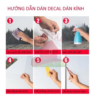 [90cmx1m DECAL DÁN KÍNH HÌNH CHIẾC LÁ