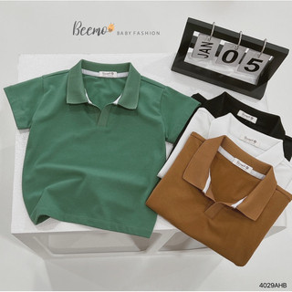 Áo phông polo basic Beemo FASHION cho bé