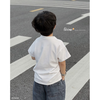 Áo phông polo basic Beemo FASHION cho bé