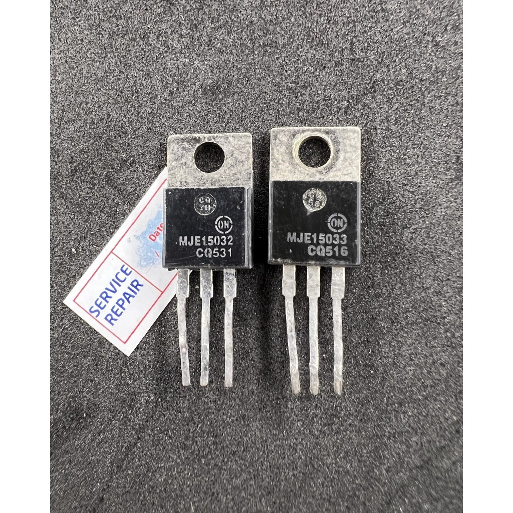 2 Cặp sò thúc MJE15032 MJE15033 8A 250V hàng tháo máy