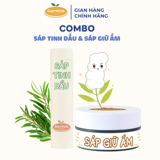 Bộ đôi Sáp Tinh Dầu - Sáp Giữ Ấm được thiết kế đặc biệt cho trẻ nhỏ