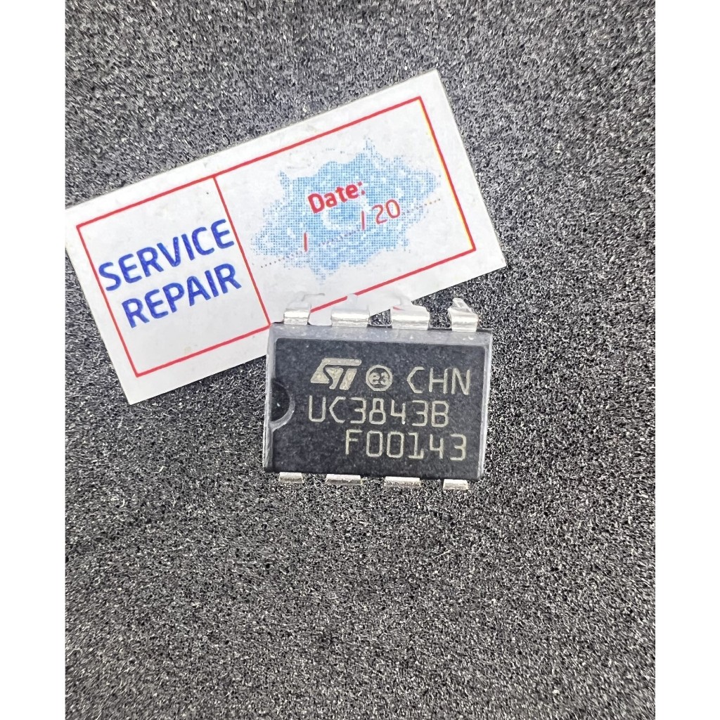5 con IC dao động UC3843B UC3843 3843 cắm Dip-8 mới chính hãng ST