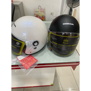 nón bảo hiểm honda Mũ bảo hiểm honda 3/4 cả đầu có kính chính hãng honda