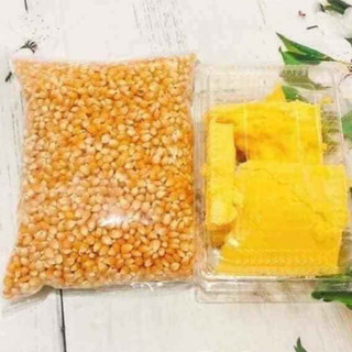 Set Bắp rang bơ (1kg ngô Mỹ và 200gr bơ thực vật)