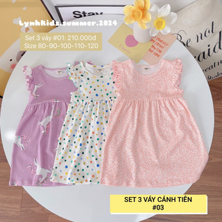 SET 3 VÁY CÁNH TIÊN CHO BÉ