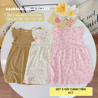 SET 3 VÁY CÁNH TIÊN CHO BÉ
