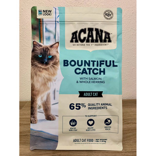 Acana bountiful catch: thức ăn hạt cho mèo vị cá hồi và cá trích