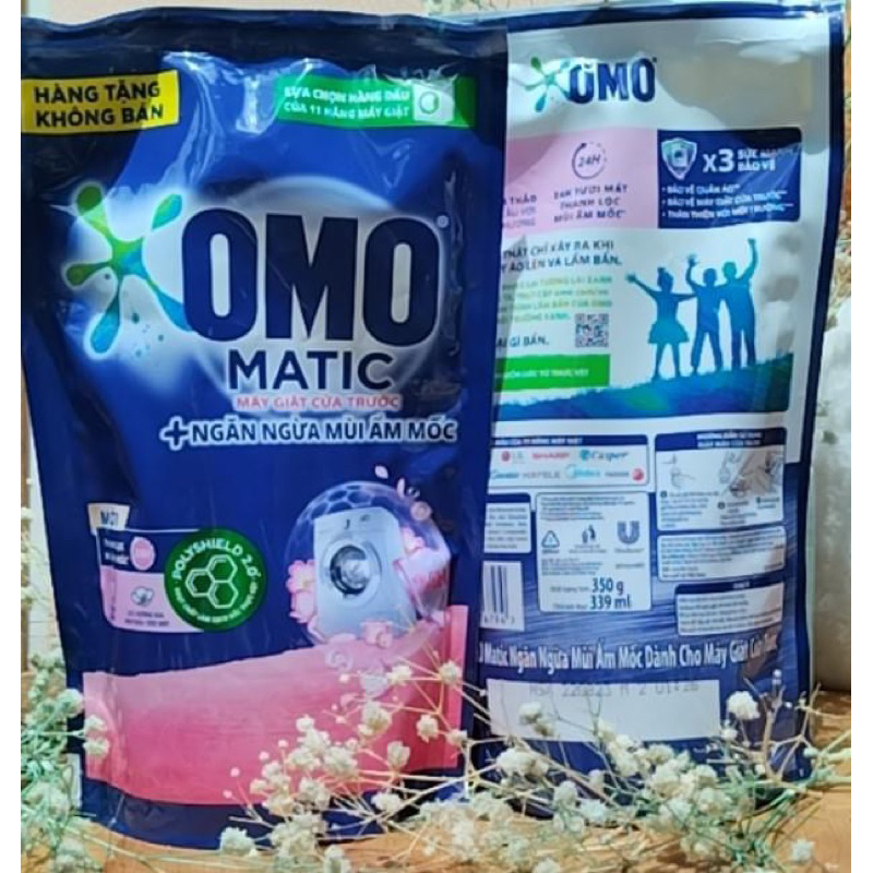 Nước giặt Omo 350g