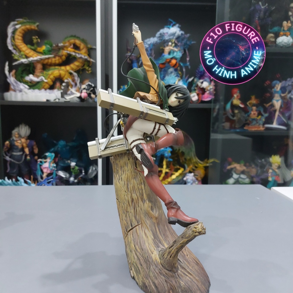 Mô hình Attack On Titan Mikasa ackerman - Mô hình Mikasa ackerman cao 30cm sắc nét