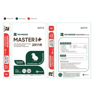   Cám Master  cám gà siêu thịt gà thả vườn chất lượng cao đạm cao  Bao 25kg  của CJ Master Vina Agri Hàn Quốc 