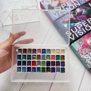 Set pocket màu nhũ tách lớp