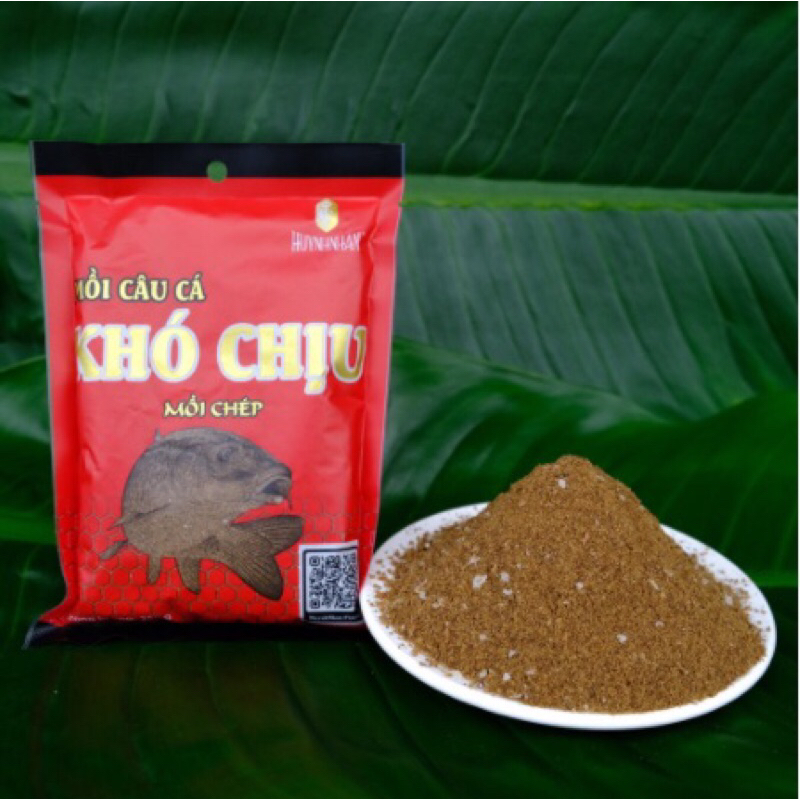 Mồi Câu Cá Khó Chịu Đỏ 250g- Cám Câu Cá Chuyên Chép, Câu Rô Phi, Trê, Chim, Trắm, Trôi Siêu Nhạy Tuấ