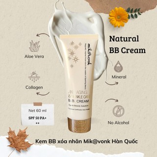 Kem chống nắng dưỡng da Mik@vonk Sun Protect BB Base