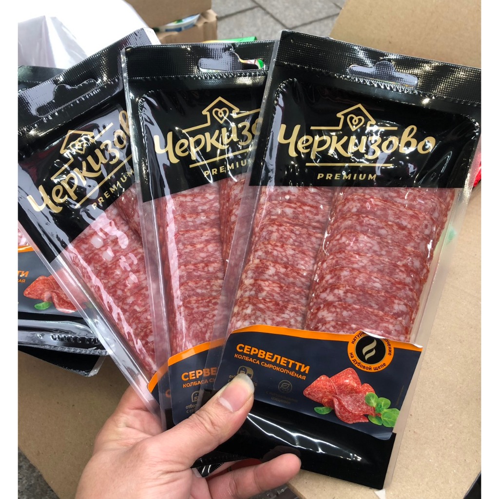 Salami cắt lát  - Salami món ăn truyền thống của Nga