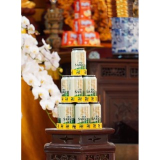 Bộ khay thép tròn bày tháp bia, nước ngọt