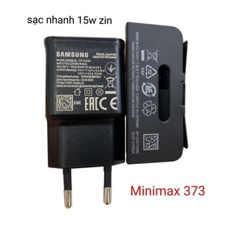 Bộ Sạc nhanh SS 15W zin + cáp sạc USB - TYPE C zin