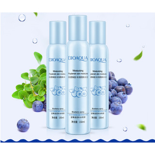 Xịt khoáng Bioaqua Water Spray - Màu Xanh Việt Quất 150ml