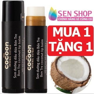 Son dưỡng môi dầu dừa Cocoon tinh chất dầu dừa Bến Tre son dưỡng ẩm môi son dưỡng ẩm cho bé son dưỡng ẩm không màu 5g