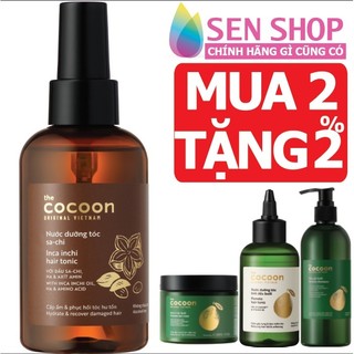 Nước dưỡng tóc sachi nước dưỡng tóc sa chi cocoon xịt dưỡng tóc cocoon nước xịt dưỡng tóc sachi cocoon 140ml phục hồi