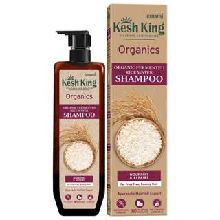 Dầu gội nước gạo hữu cơ lên men Kesh King Organics 300ml