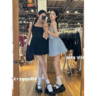 váy hai dây xếp ly tùng