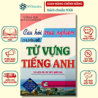 Sách - câu hỏi trắc nghiệm chuyên đề từ vựng tiếng anh - vĩnh bá - ha