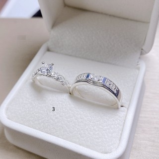 Nhẫn đôi bạc thật nhiều mẫu lựa chọn đủ size luôn