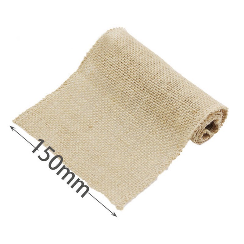 Cuộn ruy băng vải bố 5m, đủ size, ruy băng vải đay, cuộn dài 5m, làm handmade, decor, trang trí tiệc, thắt lơ