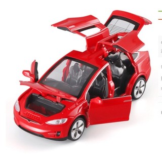 Mô hình xe ô tô tesla model 90x 1:32