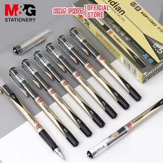 Bút ký odivian, bút bi gel nước m&g 11536 ngòi 0.5mm / ruột thay thế 6102