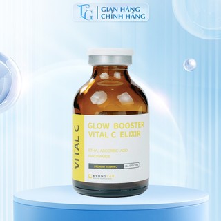 Tinh Chất Vitamin C Kyunglab Glow Booster Vital C Elixir - 30ml, Trắng Sáng Mờ Đốm Nâu Ức Chế Sắc Tố