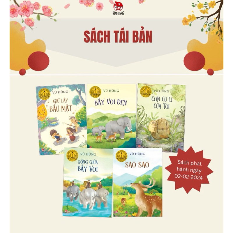 Sách - Truyện Vũ Hùng ( bộ 5 cuốn)