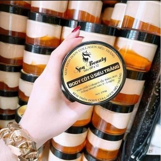 Kem body cốt ủ 2 tầng siêu trắng 200g