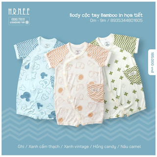 Bộ body HRNEE / nous good  cộc cho bé 2024