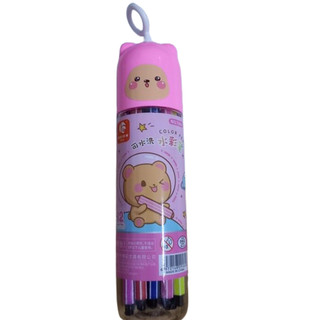 Sỉ lọ 24 bút lông màu dành cho các bé học tập,thoả sức sáng tạo.