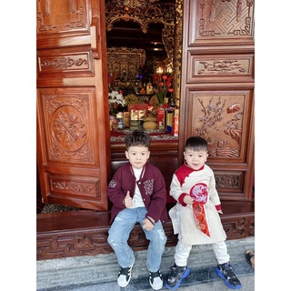 Set áo dài cách tân bé trai 80-130