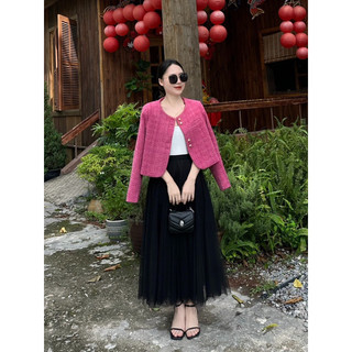 Chân váy voan xuất Hàn.