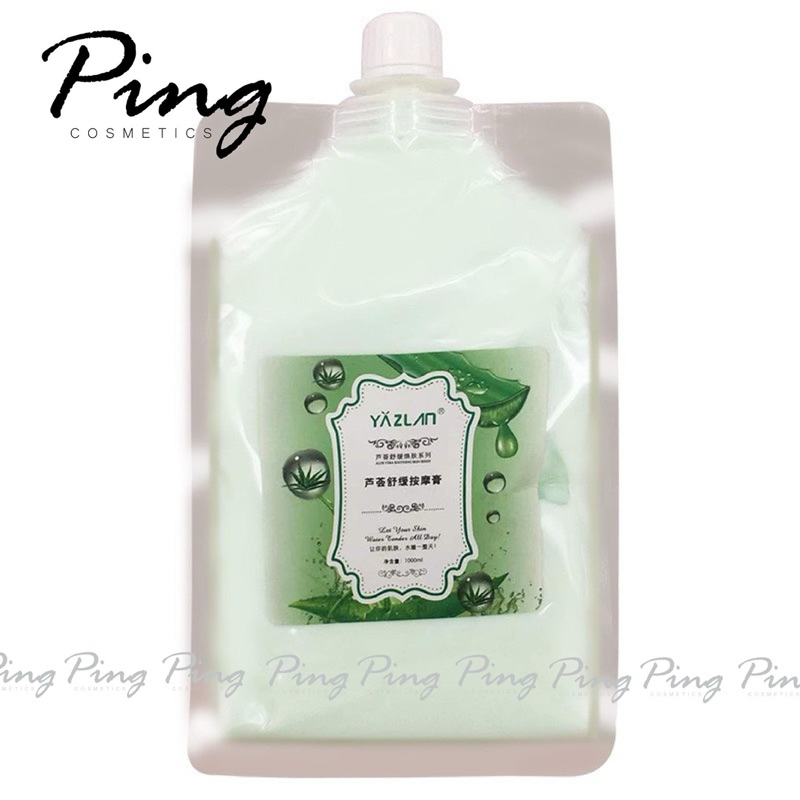 Kem massage body lô hội yazlan, kem massage lô hội, kem mát xa toàn thân lô hội, kem mát xa yazlan