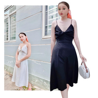 Đầm xoè 2dây xoắn ( Quận Tân Phú, Hoả tốc Hcm )