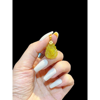 Mặt hồ ly chúa tóc vàng móc vàng vt10