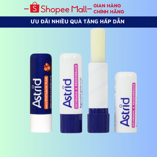 Son Dưỡng Môi Mỡ Hươu Astrid Multivitamin tẩy da chết, tái tạo môi mềm, dưỡng ẩm căng mọng