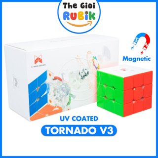 XMD Tornado V3M Standard, Flagship, Pioneer, UV Rubik 3x3 Có Nam Châm Chính hãng QiYi | The Gioi Rubik
